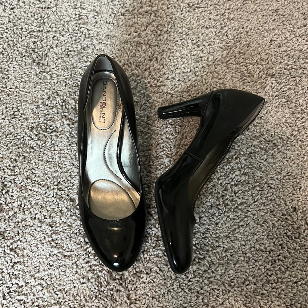 Black Patent Heels